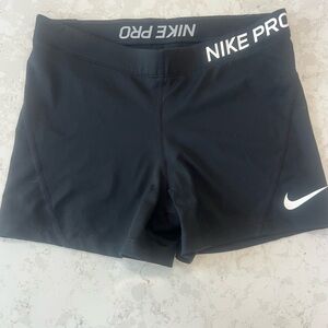 Nike Pro Women's Athletic Black Shorts